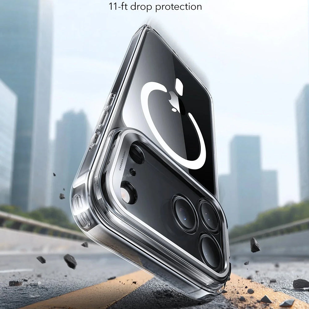 Husa de protectie ESR Classic Hybrid HaloLock Kickstand compatibil cu iPhone 17 Pro Max, Transparent
