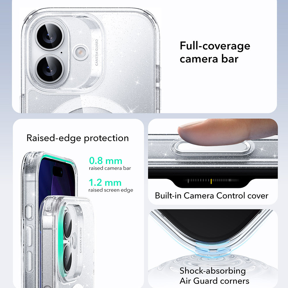 Husă de protecție ESR Classic Hybrid HaloLock pentru iPhone 17