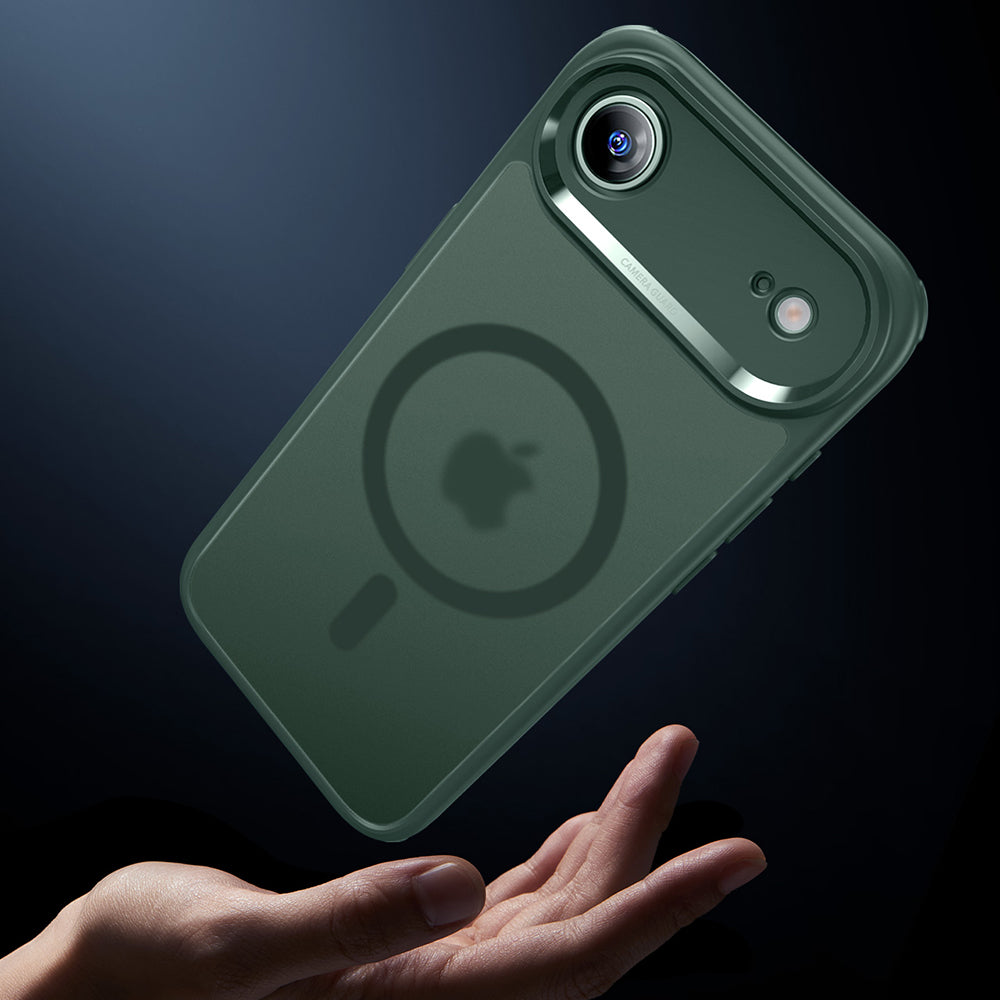 Husa de protectie ESR Classic Hybrid HaloLock compatibil cu iPhone 17 Air, Frosted Green