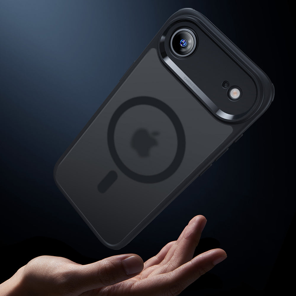 Husa de protectie ESR Classic Hybrid HaloLock compatibil cu iPhone 17 Air, Negru Mat