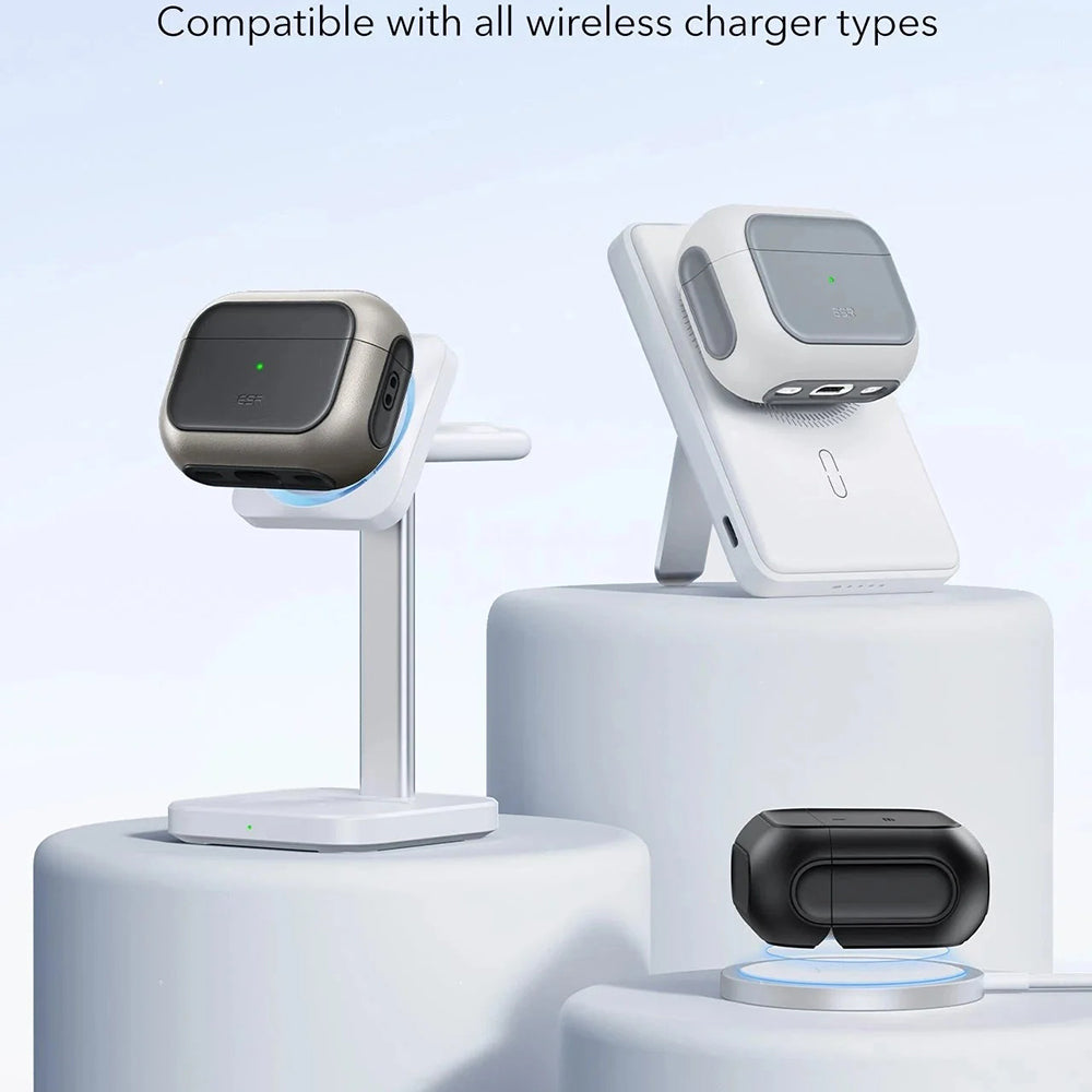 Casti ESR Orbit Hybrid HaloLock, Apple AirPods Pro 3, Negru