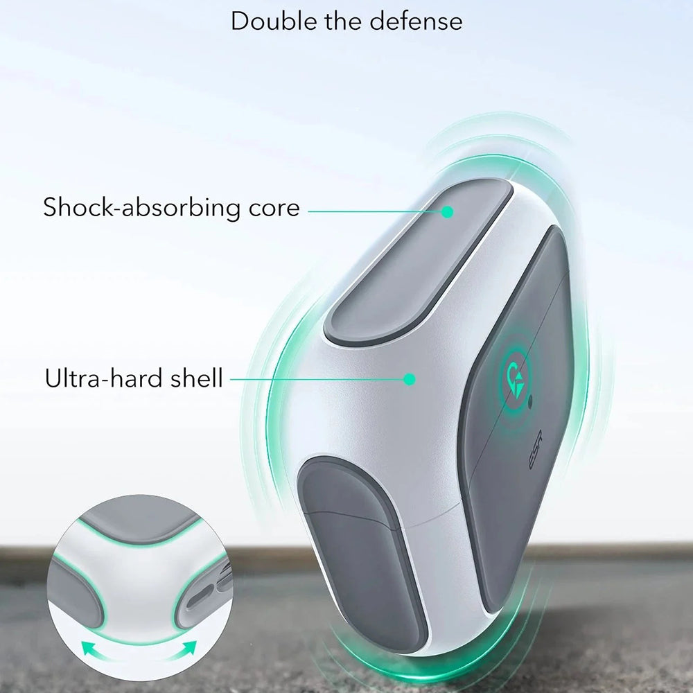 Casti ESR Orbit Hybrid HaloLock, Apple AirPods Pro 3, Alb