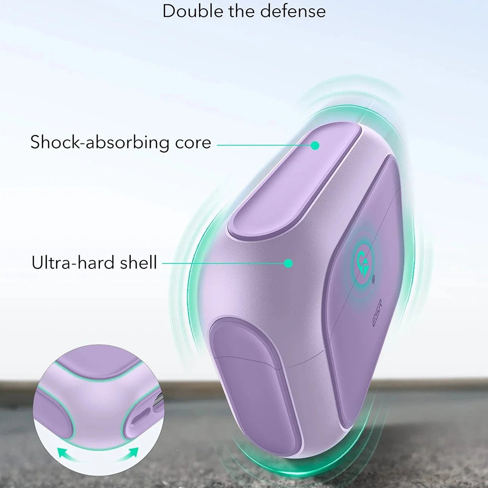 Casti ESR Orbit Hybrid HaloLock, Apple AirPods Pro 3, Lavanda