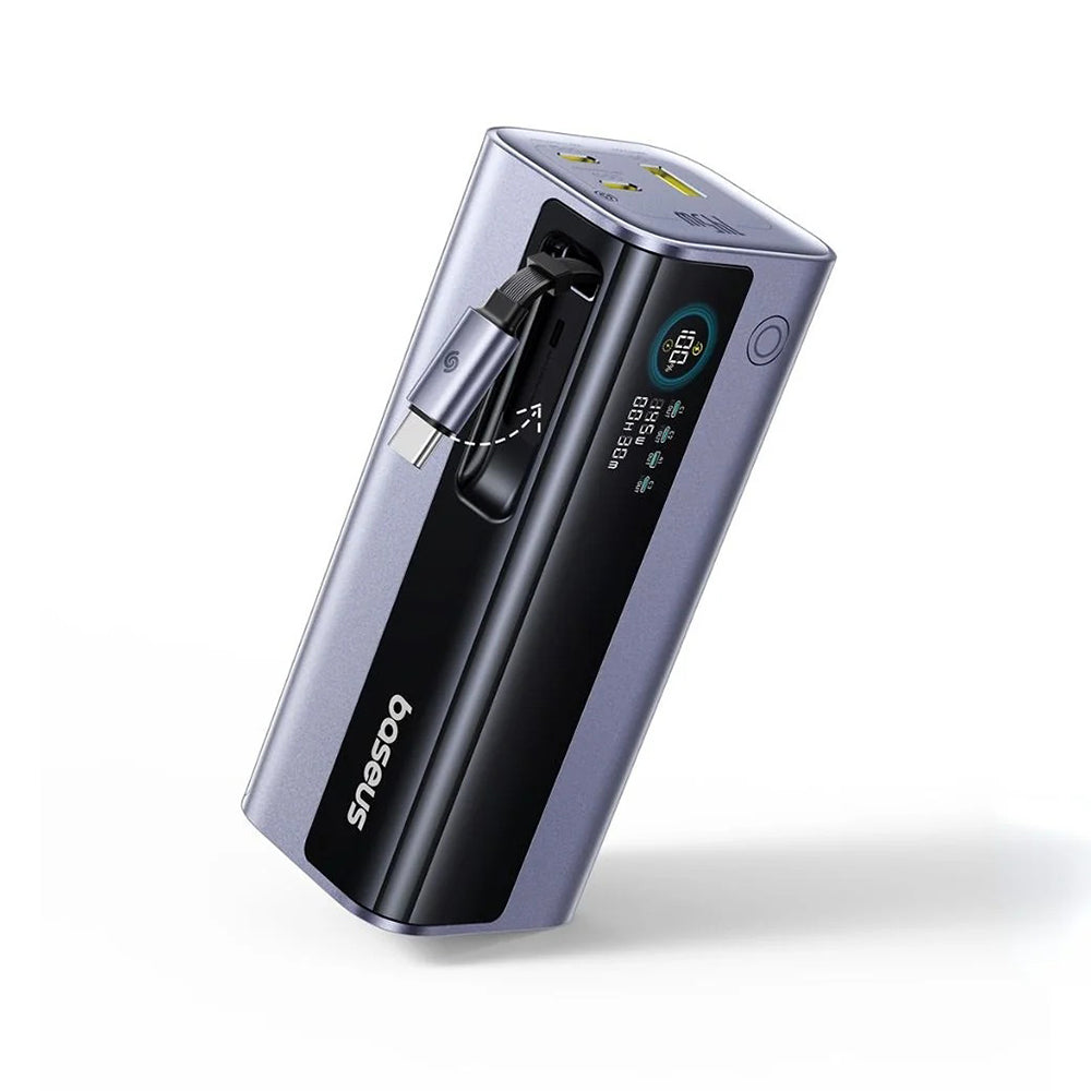 Baterie externa Baseus EnerGeek GR11 (E0027B01), 20000mAh, USB-C, 145W, Gri