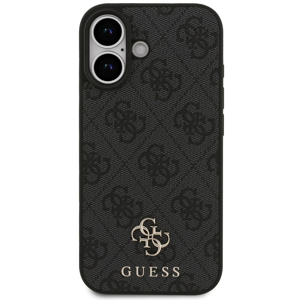 Husa de protectie Guess 4G Small and Classic Logo MagSafe compatibil cu iPhone 17, Negru