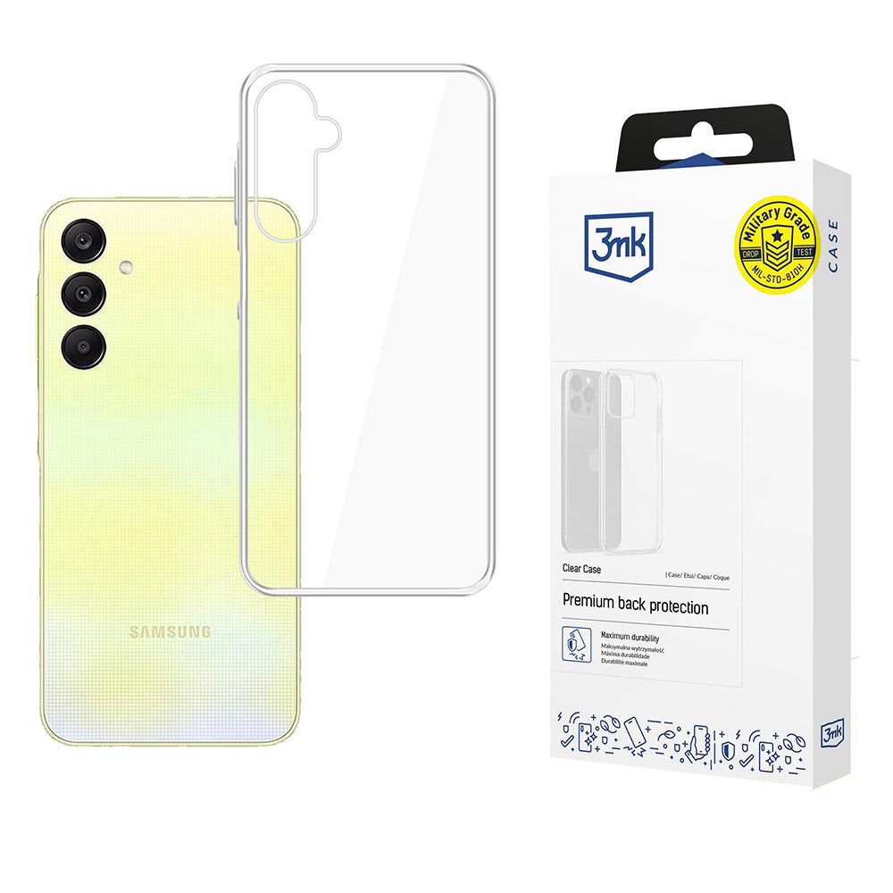 Husa de protectie 3mk Clear compatibil cu Samsung Galaxy A26 5G, Transparent