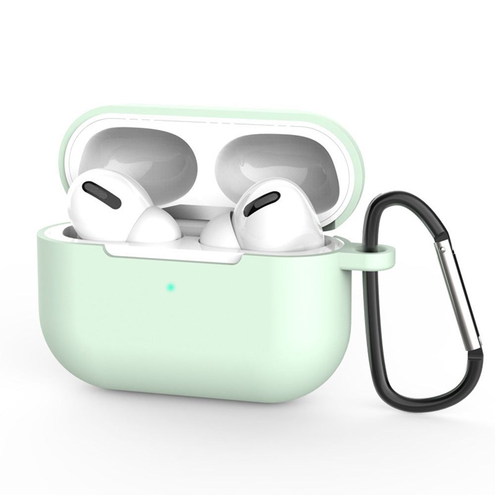 Casti Techsuit Silicone Case, for AirPods Pro 3, Smooth Ultrathin Material, Verde Menta