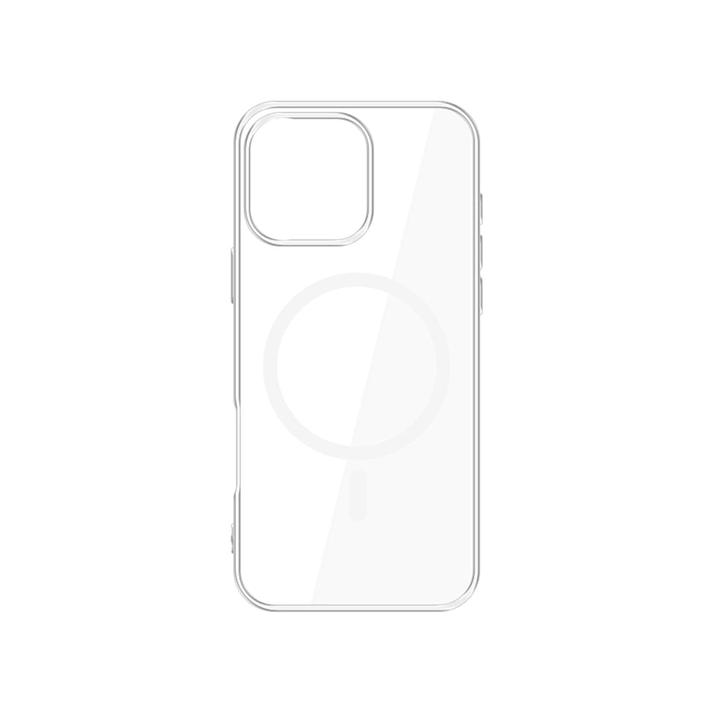 Husa de protectie 3mk Clear MagCase compatibil cu iPhone 16 Pro, Transparent
