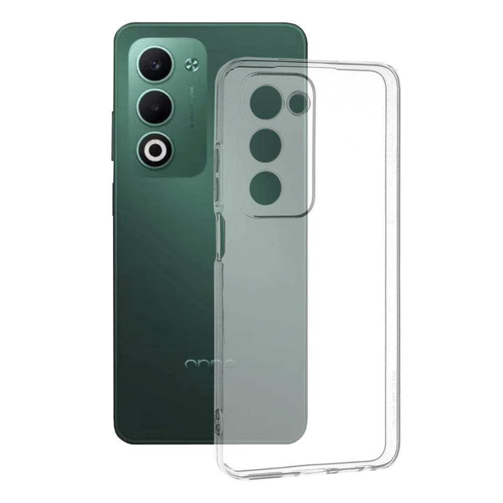 Husa de protectie Techsuit Clear Silicone compatibil cu Oppo A5 4G / A5 5G, Transparent