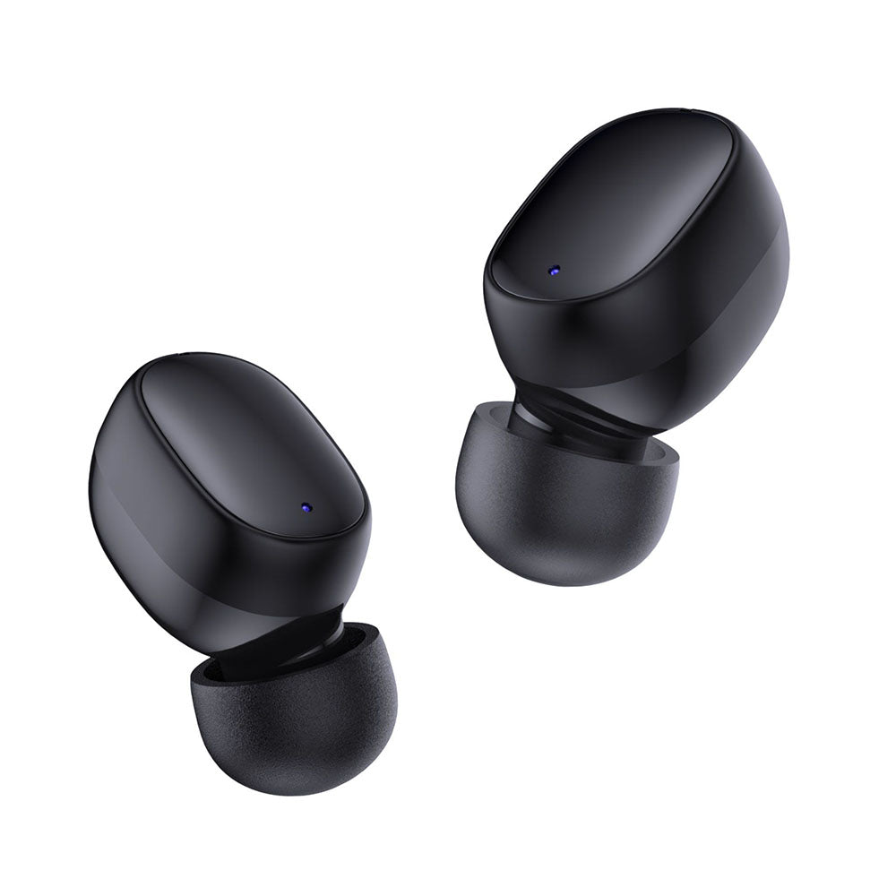 Casti 3mk Wireless FlowBuds, Bluetooth V5.3, Hi-Fi Sound Quality, Passive Noise Cancellation, Touch Control, Negru