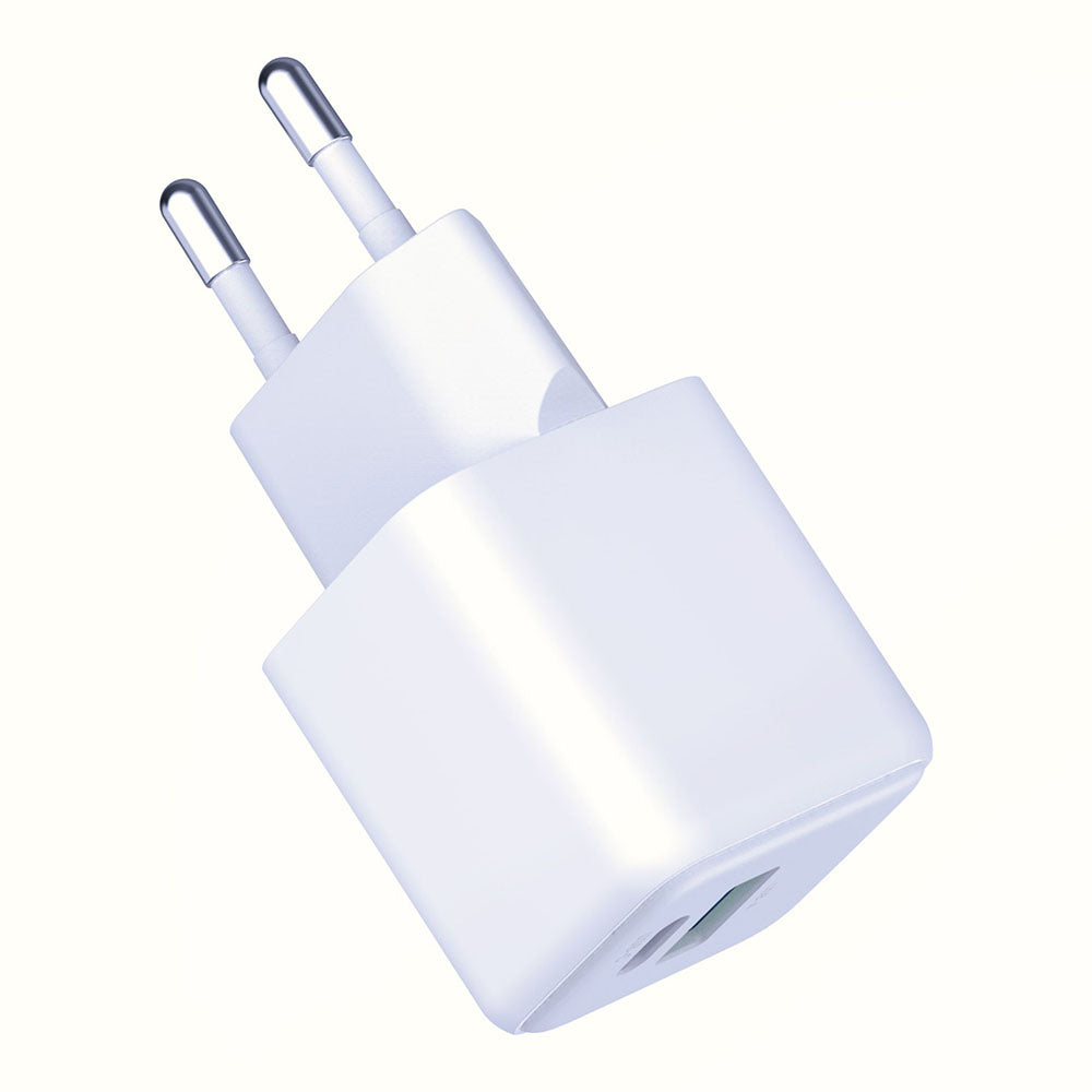 Incarcator 3mk Hyper, USB-A, USB-C, GaN Technology, QC4 + PD, 20W, Alb