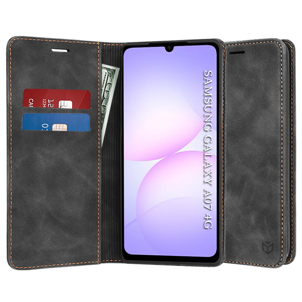 Husa de protectie Techsuit Confy compatibil cu Samsung Galaxy A07 4G, Negru