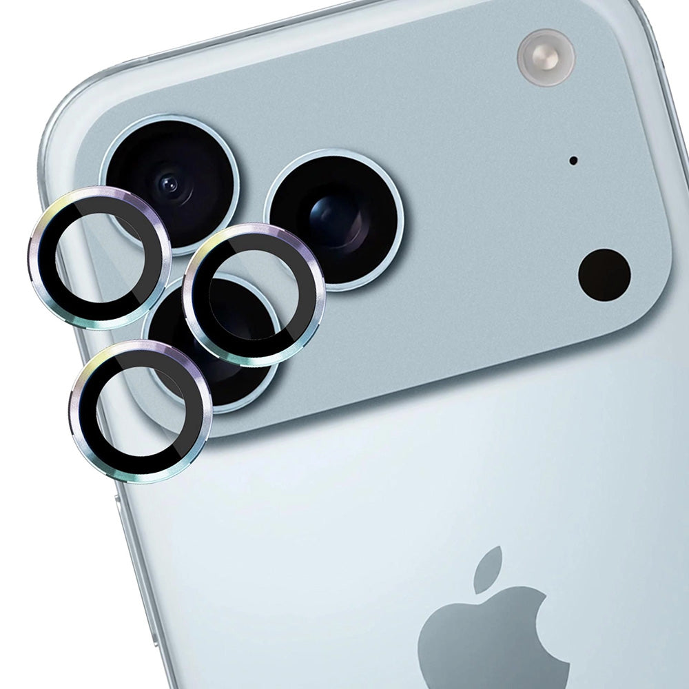Folie de protectie 3mk Lens Protection Pro compatibil cu iPhone 17 Pro / iPhone 17 Pro Max, Curcubeu