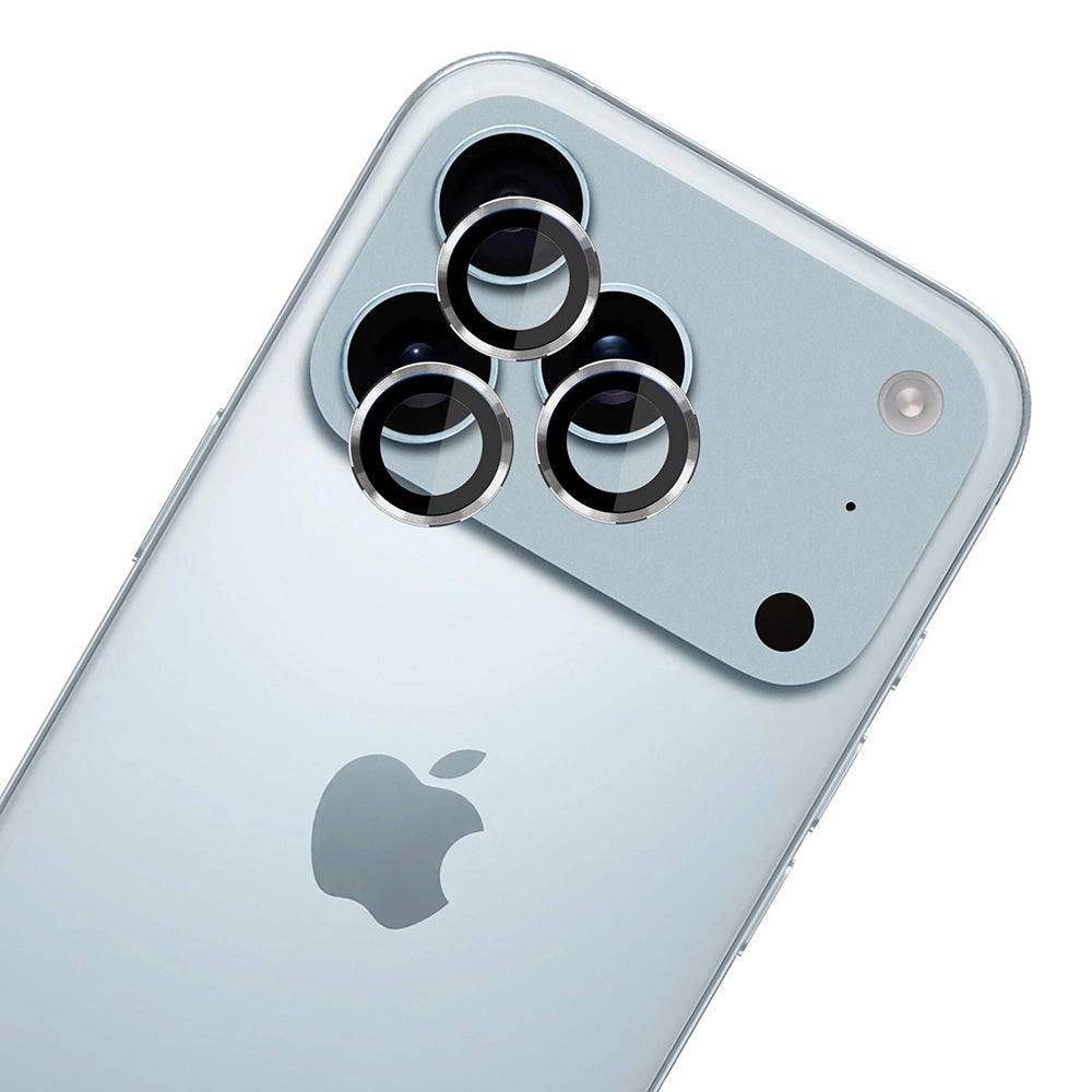 Folie de protectie 3mk Lens Protection Pro compatibil cu iPhone 17 Pro / iPhone 17 Pro Max, Argintiu