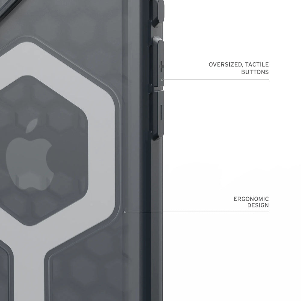 Husa de protectie UAG Essential Armor MagSafe compatibil cu iPhone 17 Pro, Ash