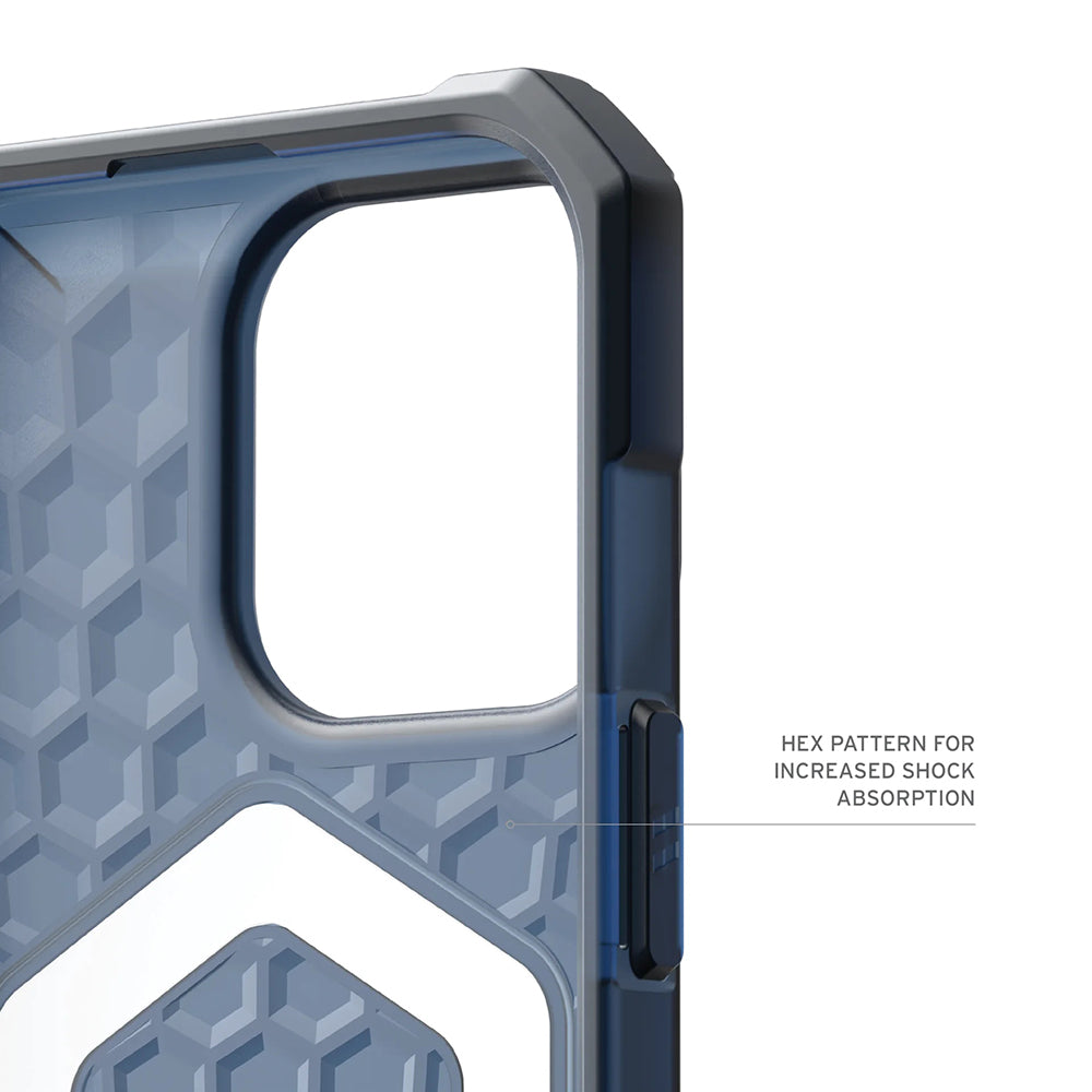 Husa de protectie UAG Essential Armor MagSafe compatibil cu iPhone 17 Pro Max, Cloud Blue