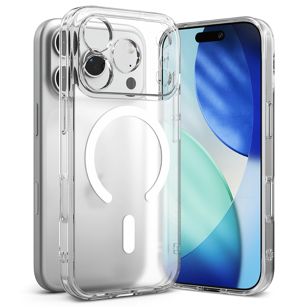 Husa de protectie Ringke Fusion MagSafe compatibil cu iPhone 17 Pro Max, Transparent Mat