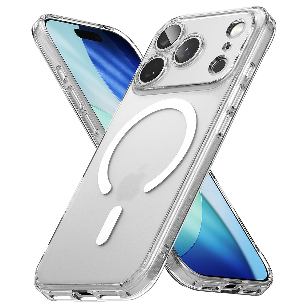 Husa de protectie Ringke Fusion MagSafe compatibil cu iPhone 17 Pro, Transparent Mat