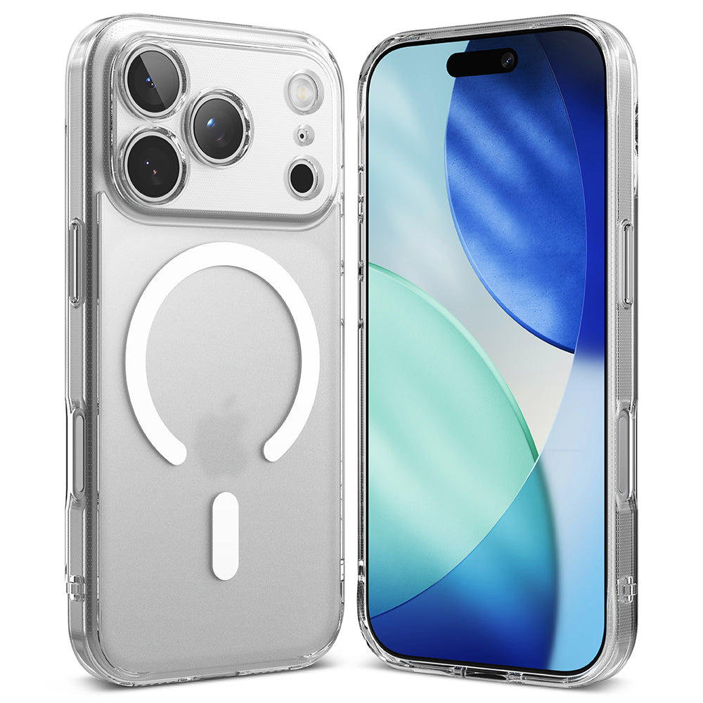 Husa de protectie Ringke Fusion MagSafe compatibil cu iPhone 17 Pro, Transparent Mat