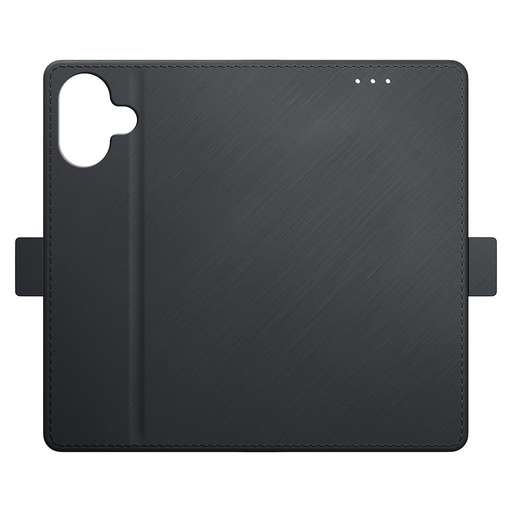 Husa de protectie 3mk Wallet compatibil cu iPhone 17, Negru