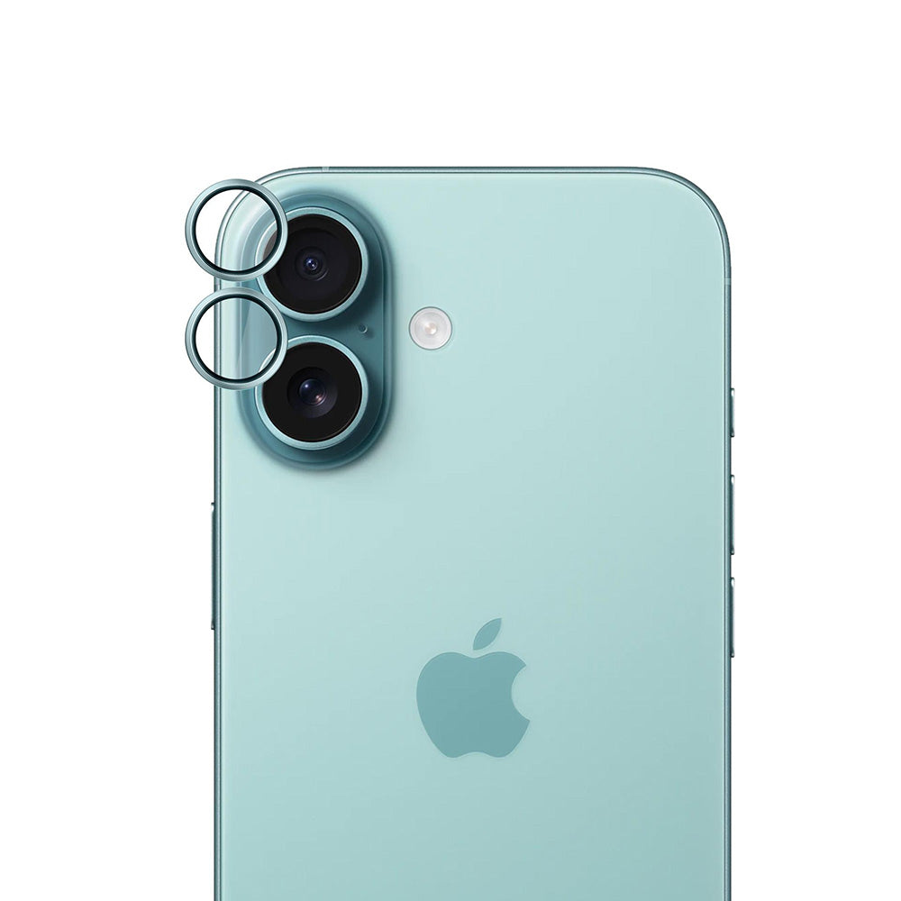 Folie de protectie 3mk Hardy Lens Protection Pro compatibil cu iPhone 17, Verde Deschis