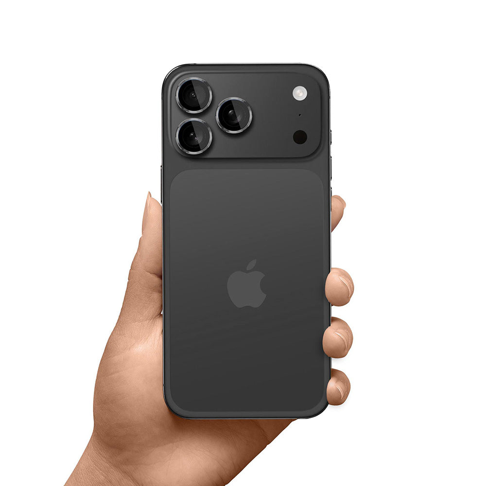 Folie de protectie 3mk Lens Protection Pro compatibil cu iPhone 17 Pro / iPhone 17 Pro Max, Titanium Gray