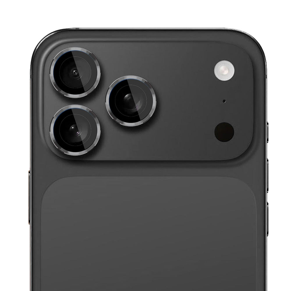 Folie de protectie 3mk Lens Protection Pro compatibil cu iPhone 17 Pro / iPhone 17 Pro Max, Titanium Gray