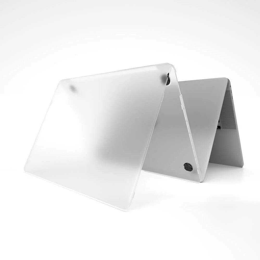 Husa de protectie MacBook Techsuit UltraShell compatibil cu MacBook Air 13" (2022 / 2024 / 2025 / 2026), Transparent Mat
