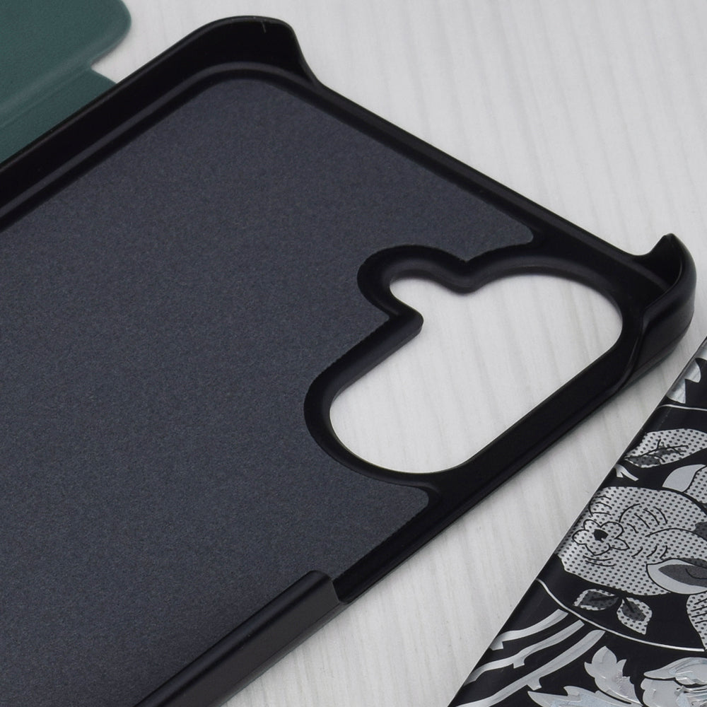 Husa de protectie Techsuit eFold Series compatibil cu Samsung Galaxy A17 5G / A17 4G / M17 / F17, Verde Inchis