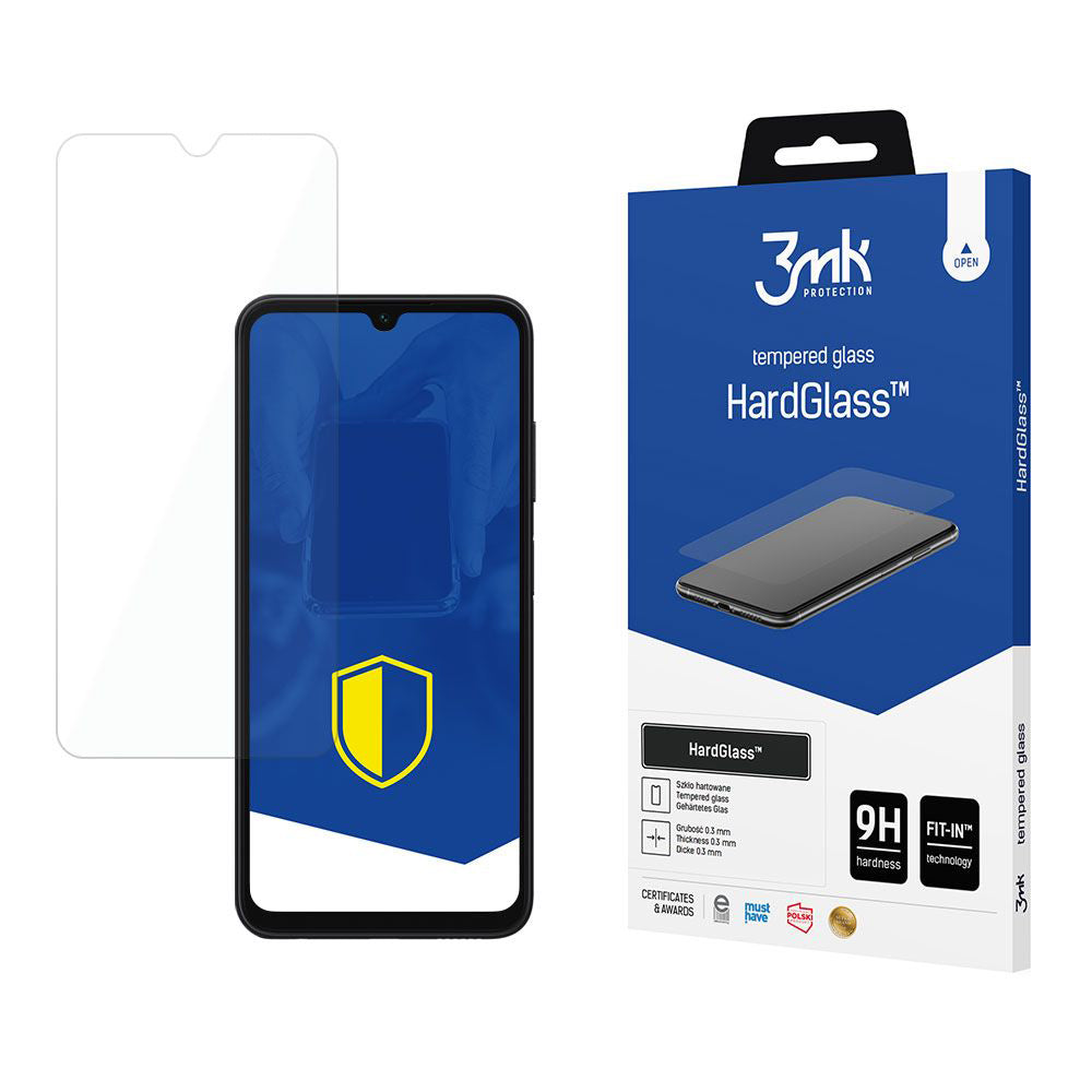 Folie de protectie 3mk HardGlass compatibil cu Samsung Galaxy A05s, Transparent