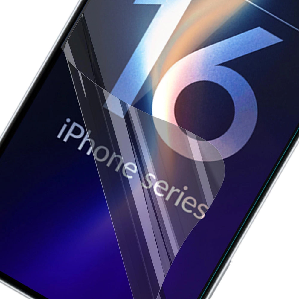Folie de protectie 3mk FlexibleGlass compatibil cu iPhone 16e / iPhone 17e, Transparent