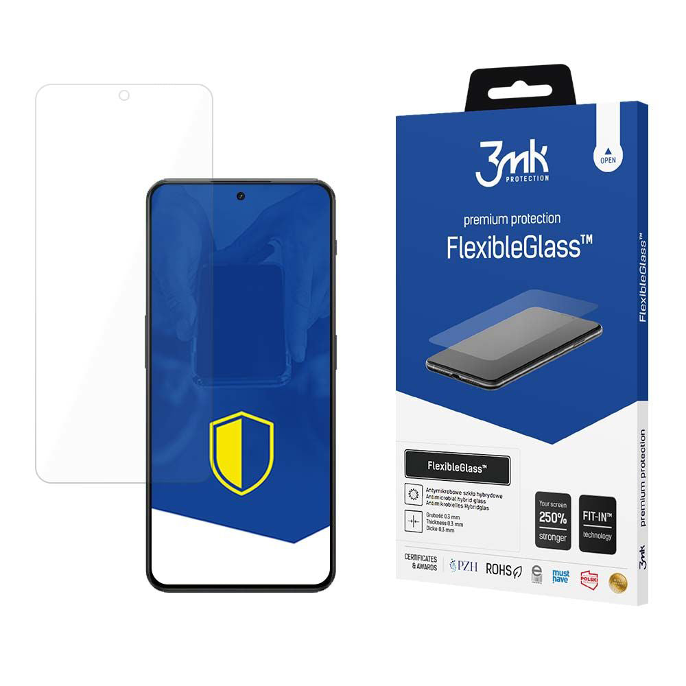 Folie de protectie 3mk FlexibleGlass compatibil cu OnePlus Nord 3, Transparent