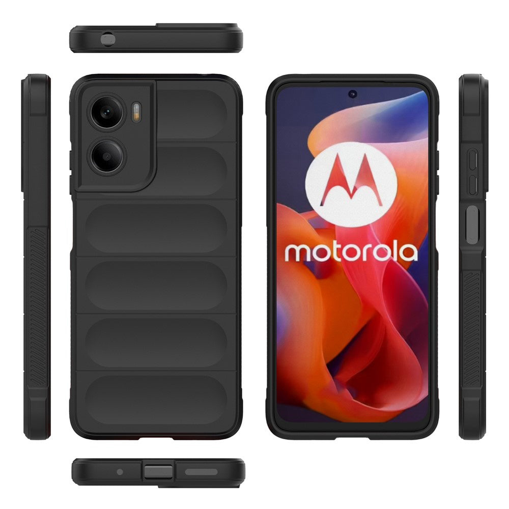 Husa de protectie Techsuit Magic Shield compatibil cu Motorola Moto G05 / E15, Negru