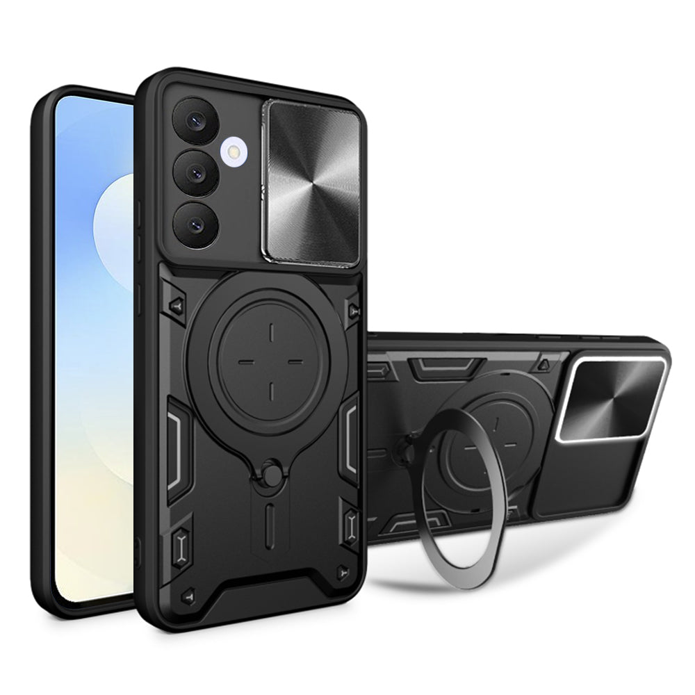 Husa de protectie Techsuit CamGuard Pro compatibil cu Samsung Galaxy S25 FE, Negru