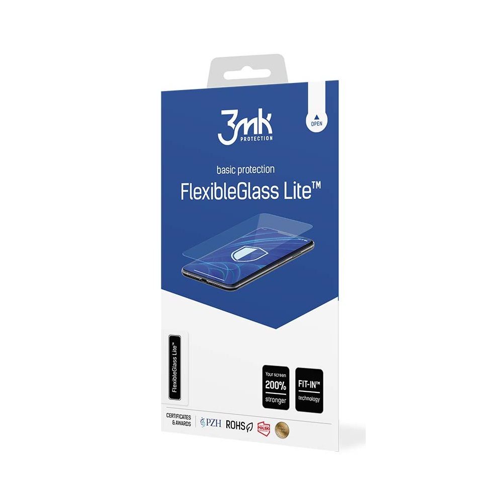 Folie de protectie 3mk FlexibleGlass Lite compatibil cu iPhone 11, Transparent