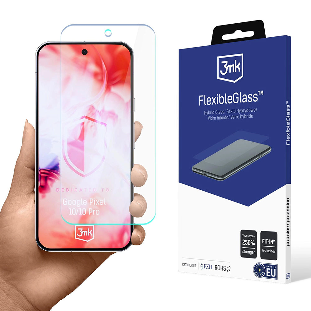 Folie de protecție 3mk FlexibleGlass transparentă pentru Google Pixel 10 / 10 Pro