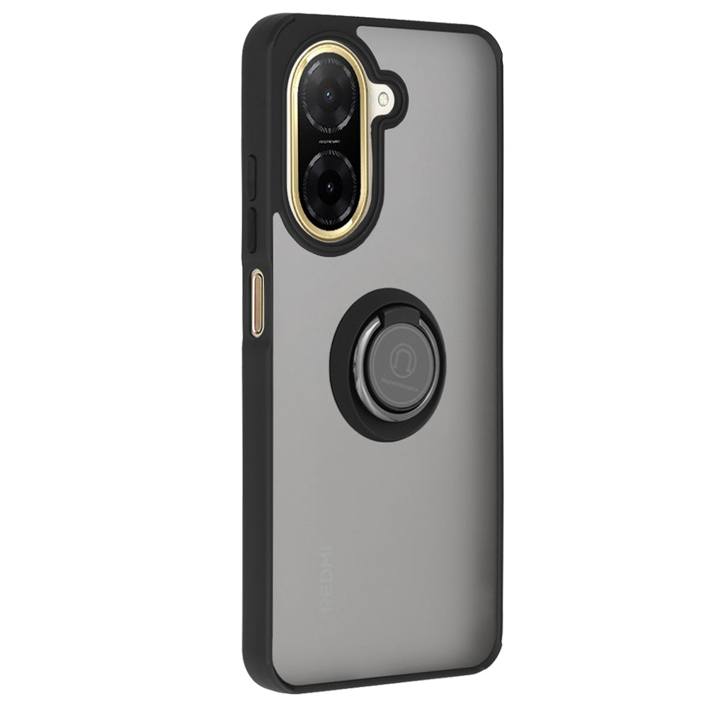 Husa de protectie Techsuit Glinth compatibil cu Xiaomi Redmi A5 4G (Standard), Negru