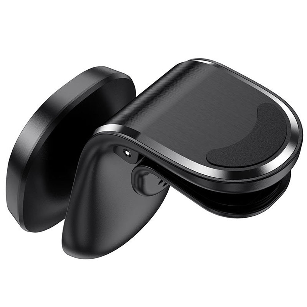 Suport Borofone Kyle (BH40), for Air Vent, Aluminum Alloy + ABS + Silicone, N38 Magnets, 4.7 - , Negru