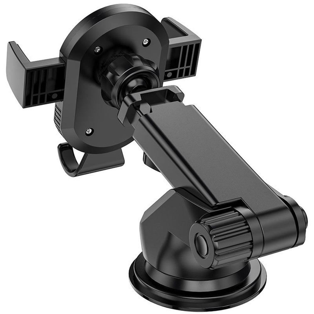 Suport Borofone Amazing Bay (BH39), with Suction Cup, for Dashboard/Windshield, 4.5-6.5" Phone, Negru