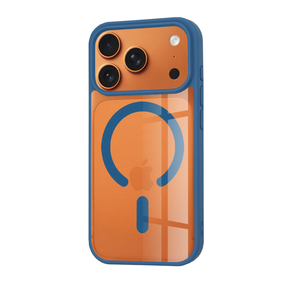 Husa de protectie Techsuit MagSafe Pro compatibil cu iPhone 17 Pro Max, Albastru