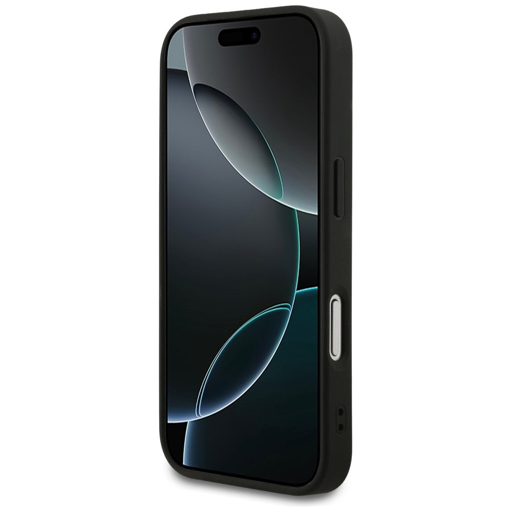 Husa de protectie Guess Hardcase 4G Classic (GUHCP17LG4GFGR) compatibil cu iPhone 17 Pro, Negru