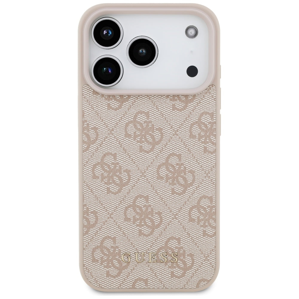 Husa de protectie Guess Hardcase 4G compatibil cu iPhone 17 Pro, Roz