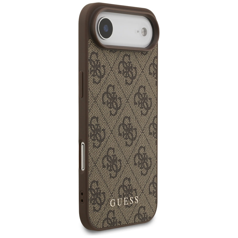Husa de protectie Guess Hardcase 4G Classic (GUHCP17MG4GFBR) compatibil cu iPhone 17 Air, Maro