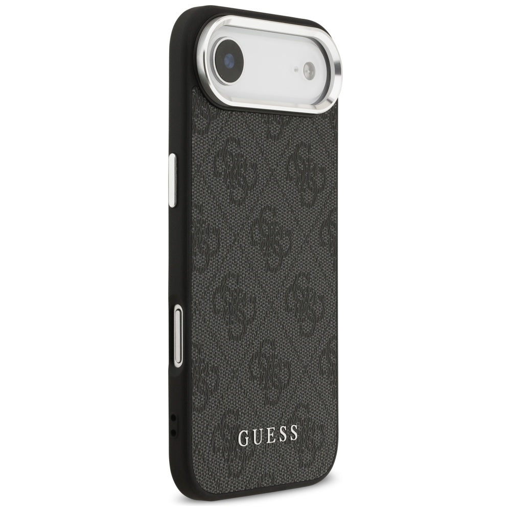 Husa de protectie Guess Hardcase 4G Classic Logo MagSafe (GUHMP17MP4GSSMCK) compatibil cu iPhone 17 Air, Negru