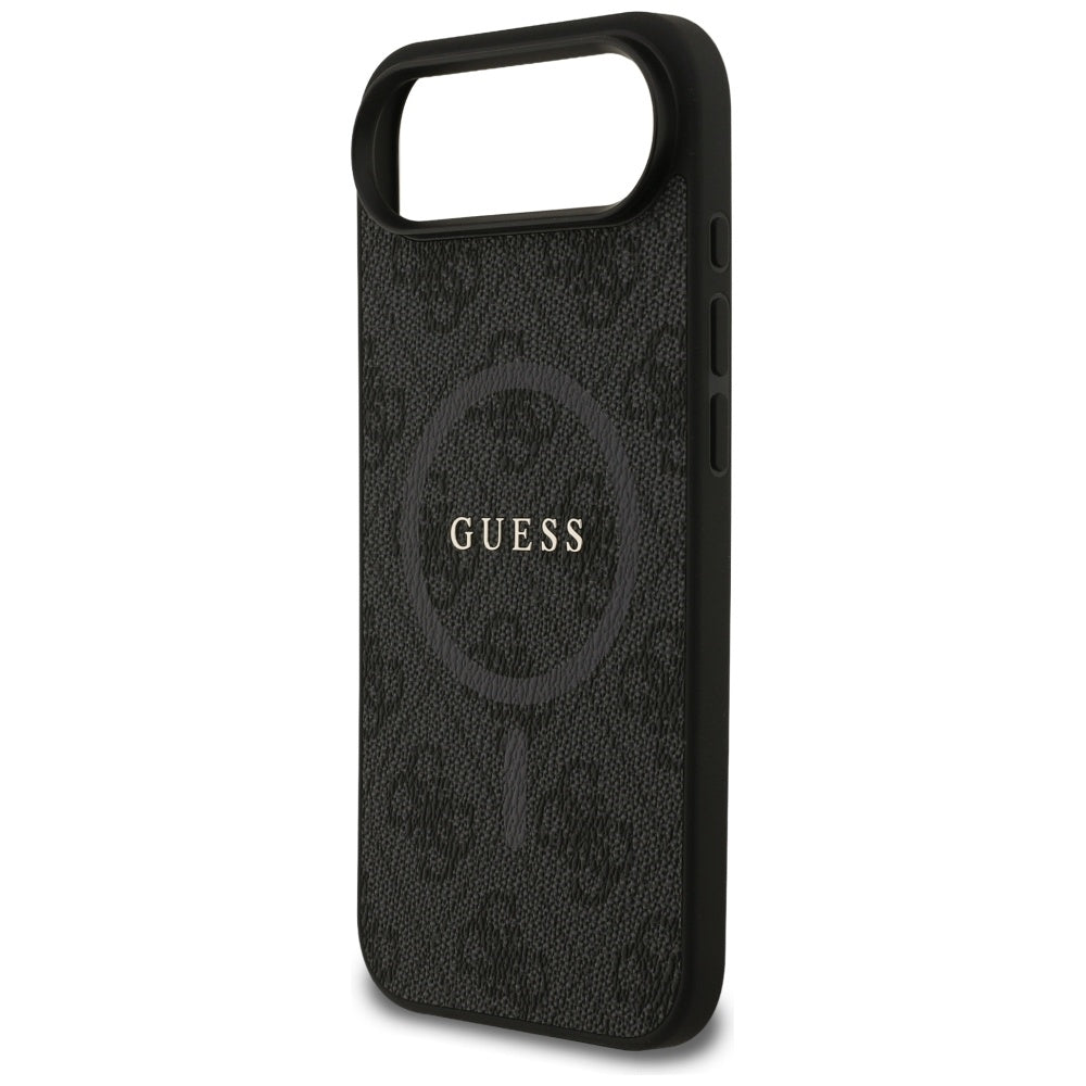 Husa de protectie Guess 4G Ring Classic Logo MagSafe (GUHMP17MG4GFRK) compatibil cu iPhone 17 Air, Negru
