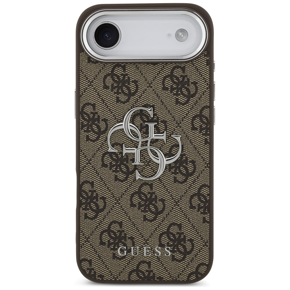 Husa de protectie Guess Hardcase Big 4G Logo Classic Logo (GUHCP17MP4G4SMCW) compatibil cu iPhone 17 Air, Maro