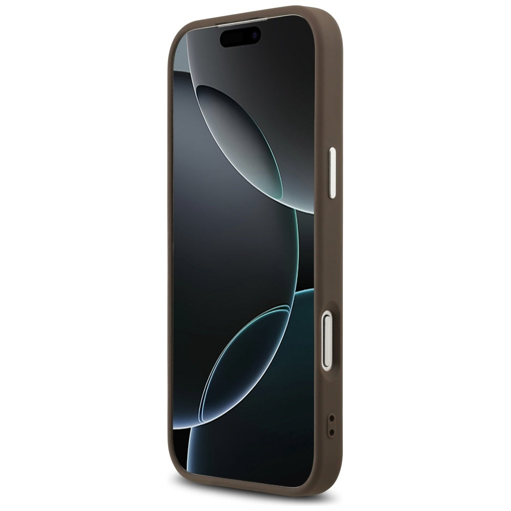 Husa de protectie Guess Hardcase Big 4G Logo Classic Logo (GUHCP17XP4G4SMCW) compatibil cu iPhone 17 Pro Max, Maro