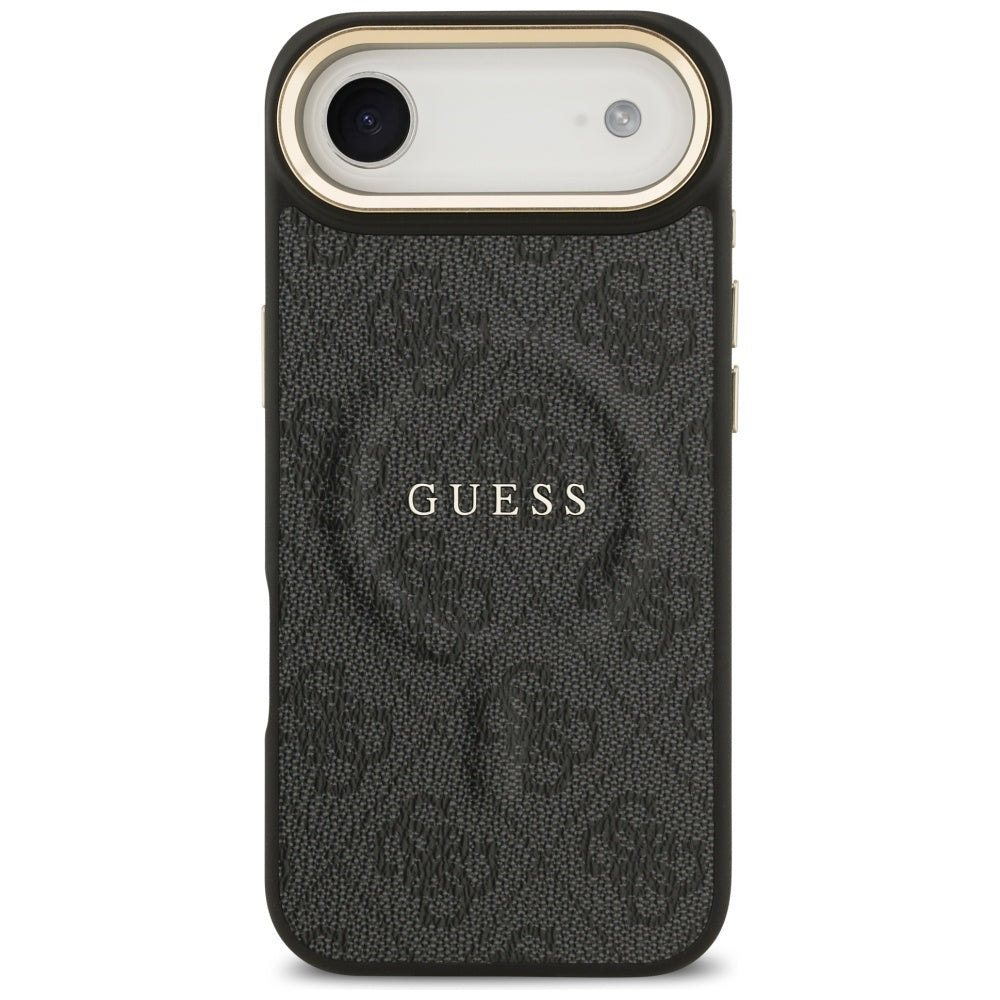 Husa de protectie Guess Hardcase 4G Classic MagSafe (GUHMP17MP4MSEGCK) compatibil cu iPhone 17 Air, Negru