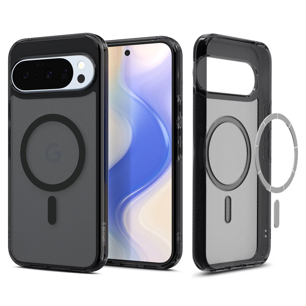 Husa de protectie Spigen Ultra Hybrid MagSafe (ACS09726) compatibil cu Google Pixel 10 Pro XL, Frost Black