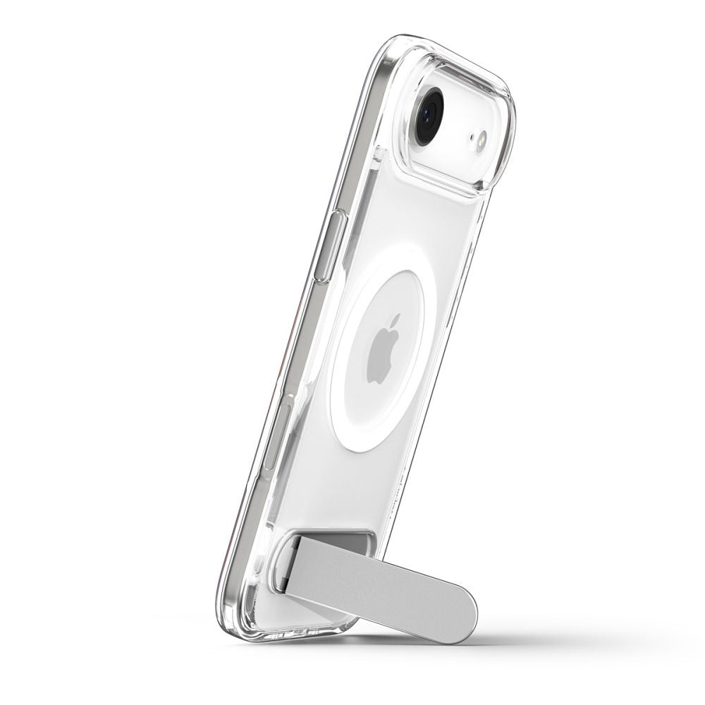 Husa de protectie Spigen Ultra Hybrid S MagSafe (ACS09926) compatibil cu iPhone 17 Air, Transparent /White